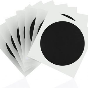 round rfid small stickers iso15693 black